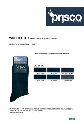 WOOLIFE CALZA/C D.